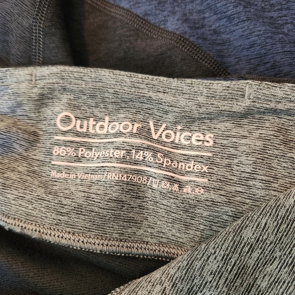 Outdoor Voices Color Block Yoga Leggings - Picture 2 of 4